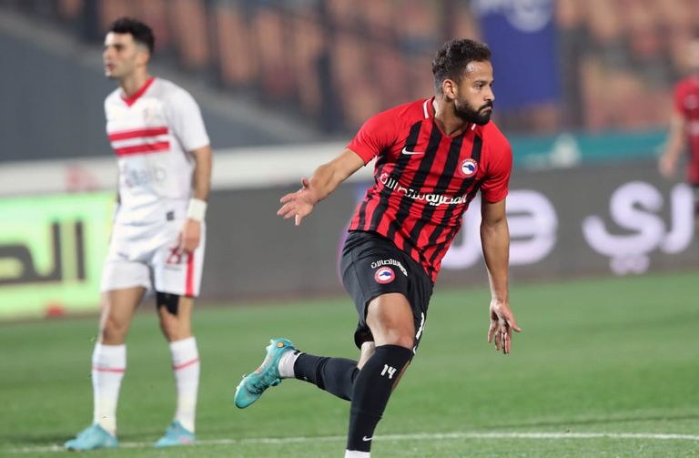 أحمد رفعت نجم فيوتشر ضد الزمالك من مباراة الزمالك ضد فيوتشر