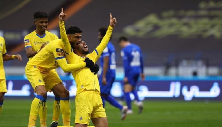 النصر ضد الهلال من مباراة سابقة