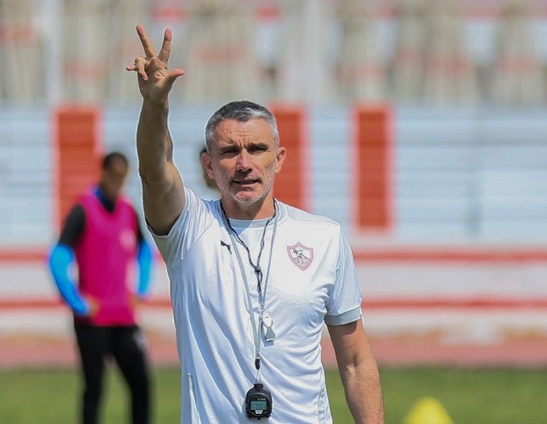 باتريس كارتيرون محمد أبوجبل حارس الزمالك ومنتخب مصر