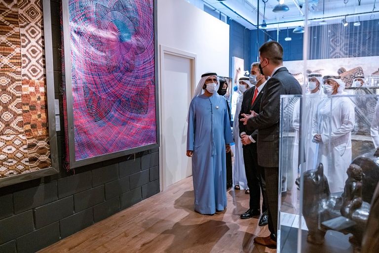 الشيخ محمد بن راشد يزور جناح باراجواي في إكسبو دبي إكسبو دبي.. محمد بن راشد يزور جناحي سوريا والباراجواي