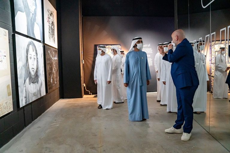 الشيخ محمد بن راشد يزور جناح باراجواي في إكسبو دبي إكسبو دبي.. محمد بن راشد يزور جناحي سوريا والباراجواي