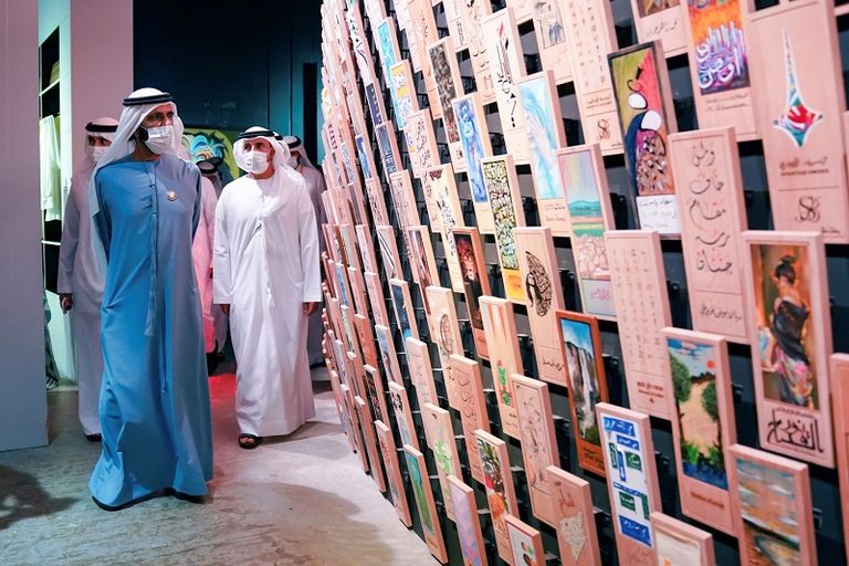 الشيخ محمد بن راشد يزور جناح سوريا في إكسبو دبي إكسبو دبي.. محمد بن راشد يزور جناحي سوريا والباراجواي