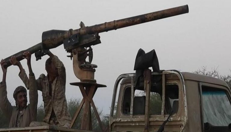 مدفعية للجيش اليمني في حجة - أرشيفية