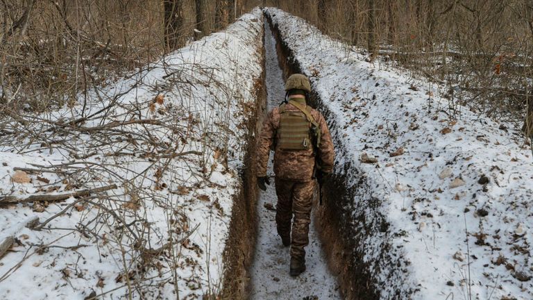 أحد ضحايا الحرب الروسية الأوكرانية