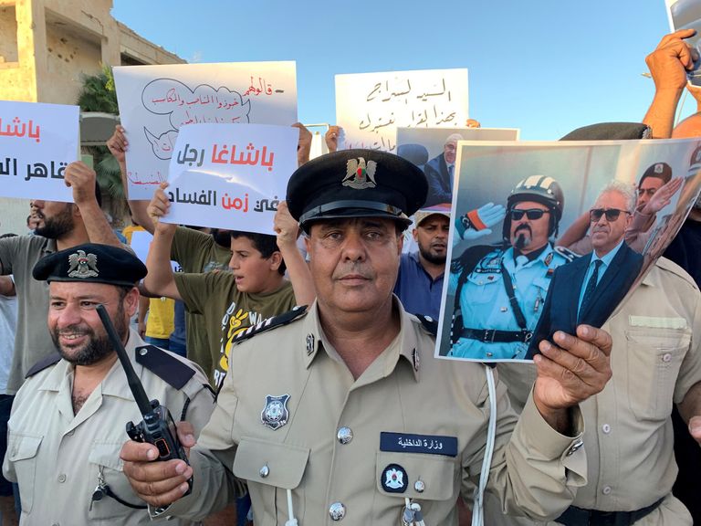 مظاهرات مؤيدة لباشاغا 2020 رئيس الحكومة الليبية الجديد فتحي باشاغا