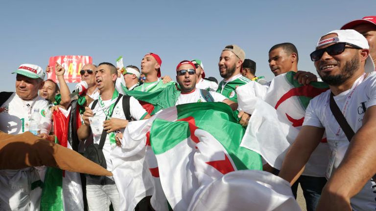 جماهير الجزائر جماهير الجزائر - أرشيفية