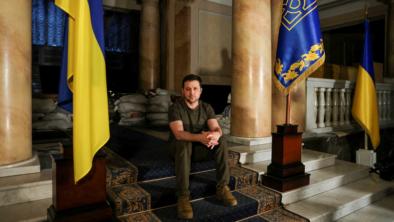 الرئيس الأوكراني