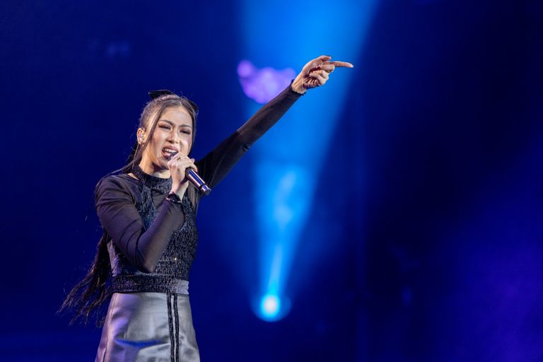 جانب من الأمسية الغنائية الفلبينية