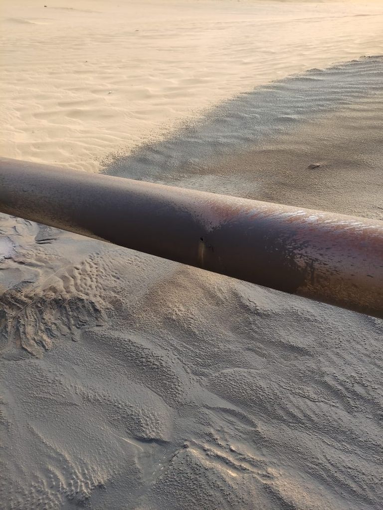 تسرب نفطي نتيجة اعتداء على خط نقل في ليبيا