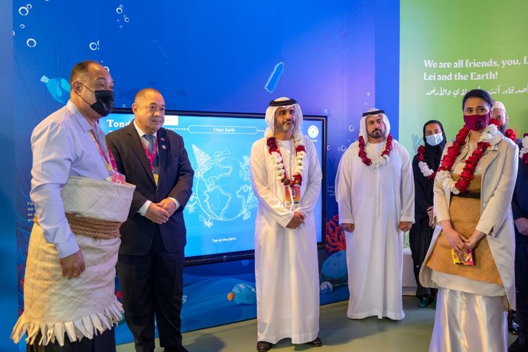 مملكة تونغا تحتفل بعيدها الوطني في إكسبو 2020 دبي جانب من احتفال مملكة تونغا بعيدها الوطني
