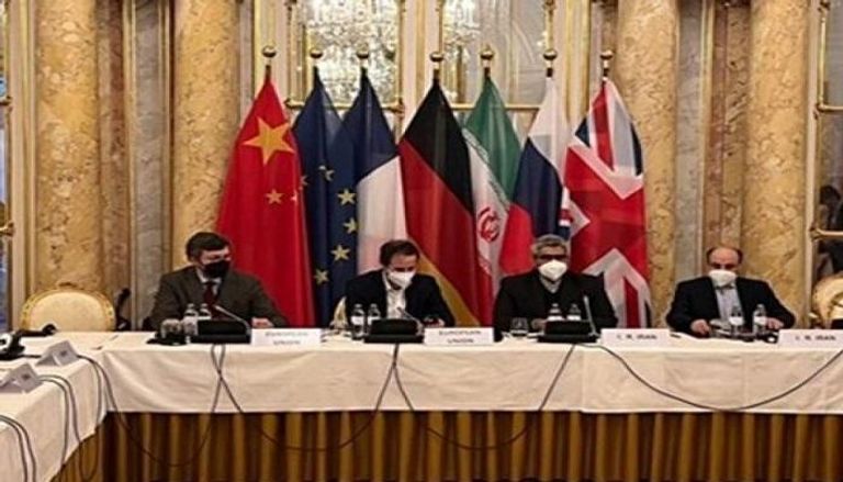 العين الإخجانب من مفاوضات فيينا لإحياء الاتفاق النووي مع إيرانبارية