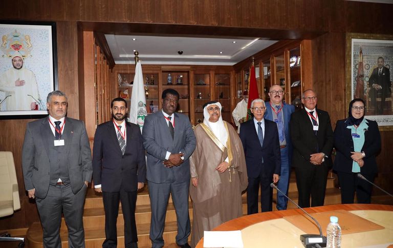 رئيسا البرلمان المغربي والبرلمان العربي