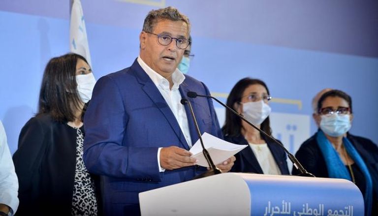 عزيز أخنوش، رئيس الحكومة المغربية - أرشيف