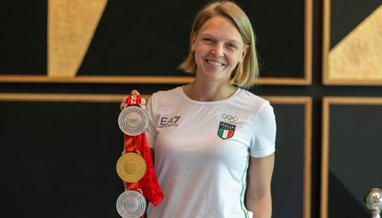 الإيطالية أريانا فونتانا، بطلة التزلّج السريع