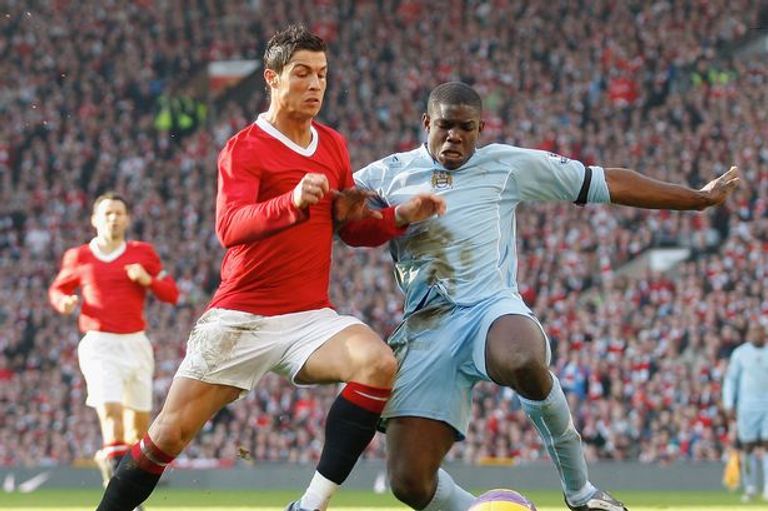 كريستيانو رونالدو في ديربي مانشستر سيتي ومانشستر يونايتد كريستيانو رونالدو في ديربي مانشستر سيتي ومانشستر يونايتد