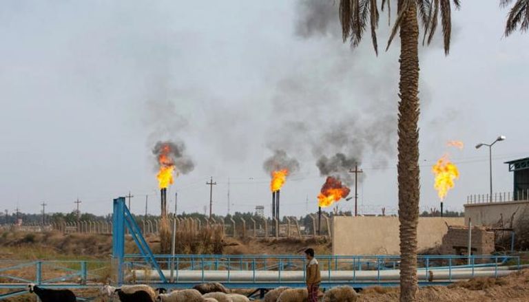 أحد الحقول النفطية في العراق