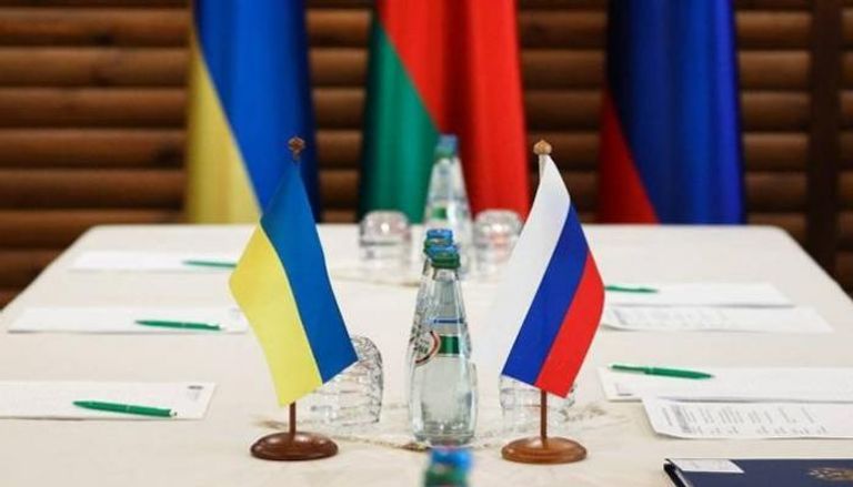 طاولة المفاوضات الروسة الأوكرانية على حدود بيلاروسيا