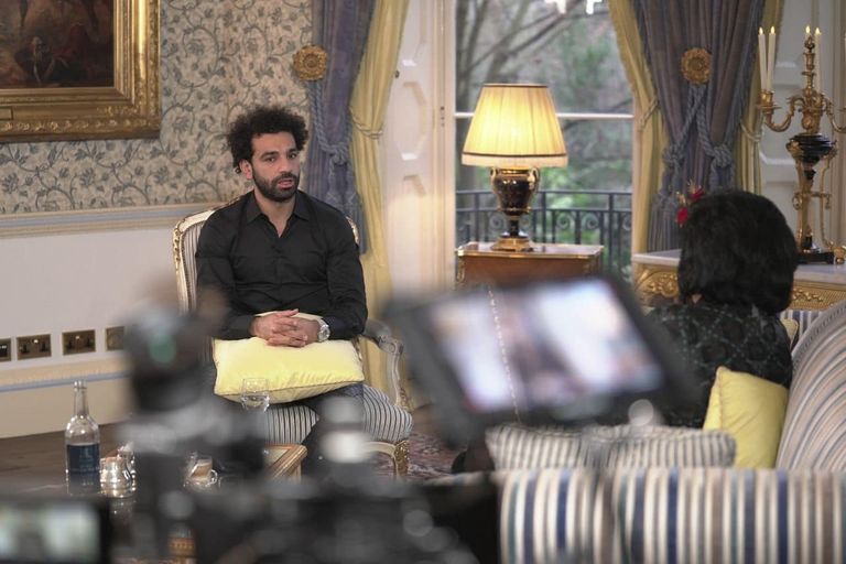 محمد صلاح لاعب منتخب مصر