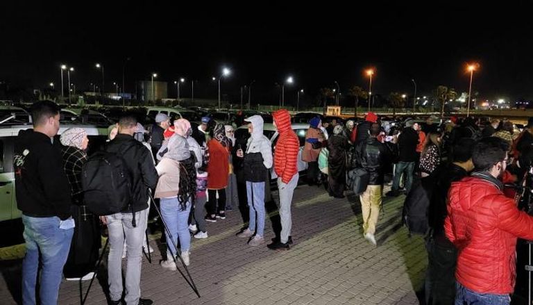 مغاربة عائدون من أوكرانيا - أرشيفية