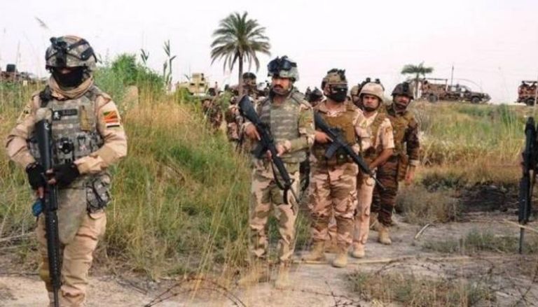قوة من الجيش العراقي خلال مهمة أمنية