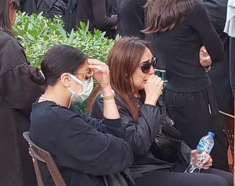 جنازة الإعلامي المصري إياد داود