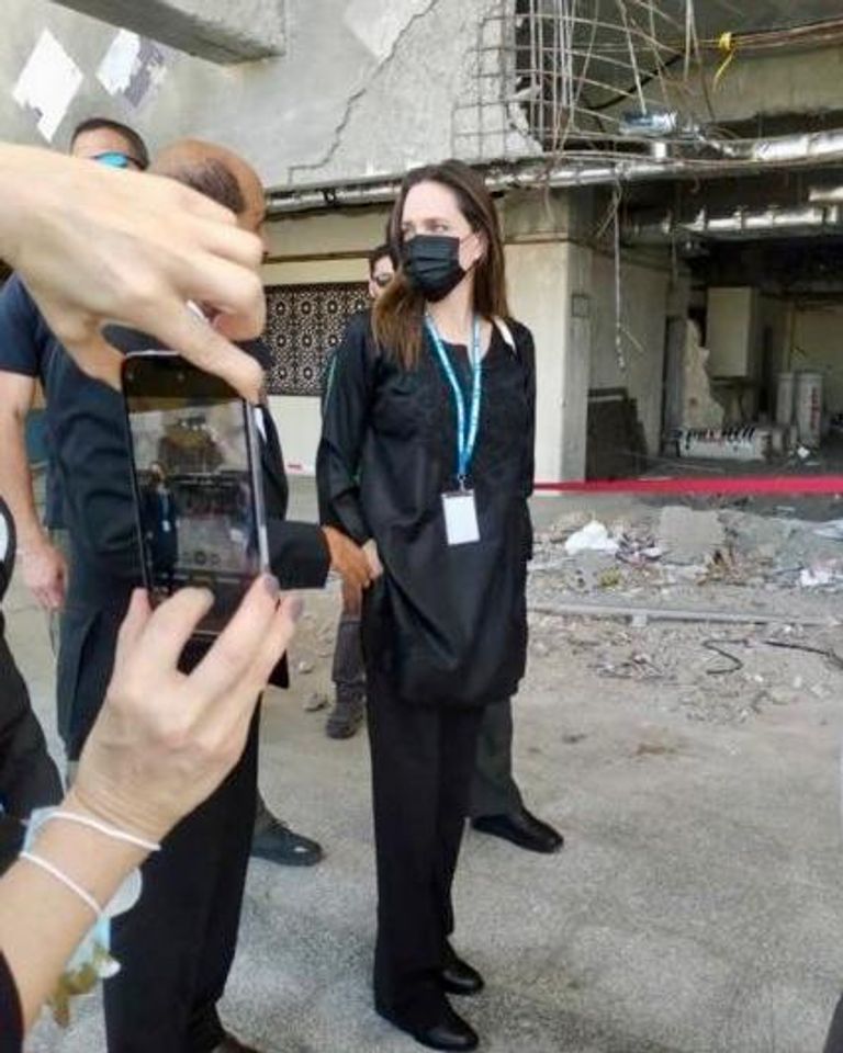 أنجلينا جولي في عدن