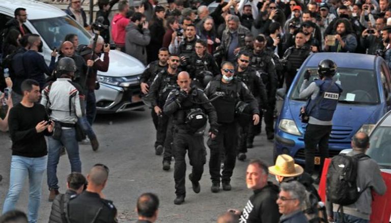 عناصر من الشرطة الإسرائيلية بالقدس - أ.ف.ب