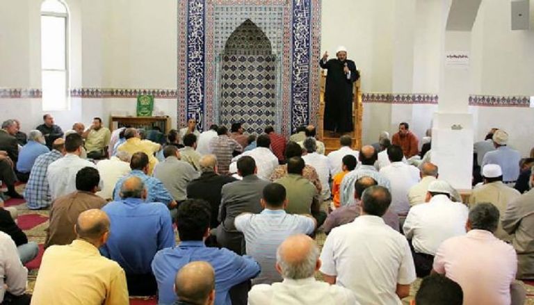 خطبة صلاة الجمعة في أحد مساجد بغداد
