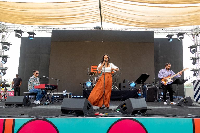 الفنانة النرويجية نيون لون