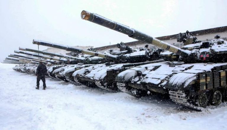 دبابات في الحرب الروسية الأوكرانية