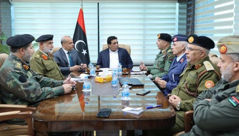 الرئاسي الليبي مع لجنة 5+5 عن المنطقة الغربية