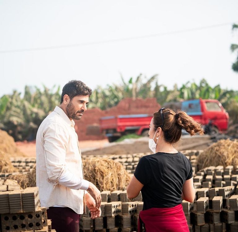 مشهد من فيلم أخويا