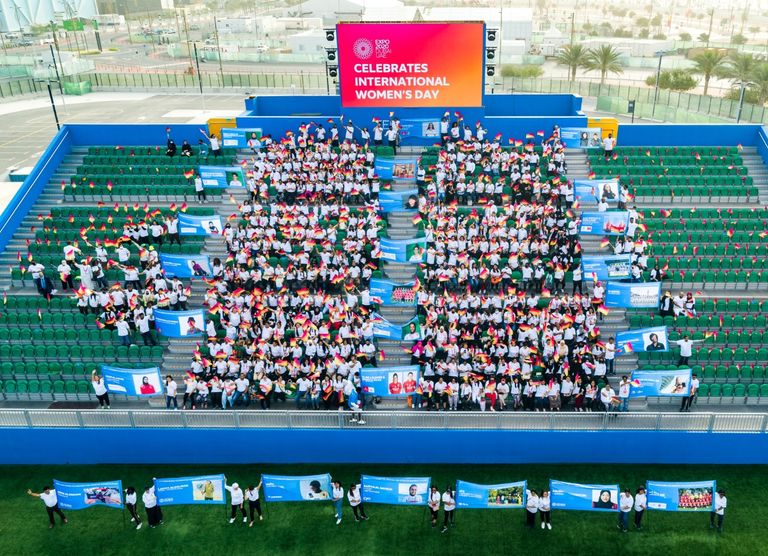 صورة جماعية من إكسبو 2020 دبي