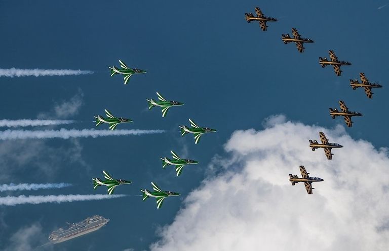 فريق من الصقور السعودية