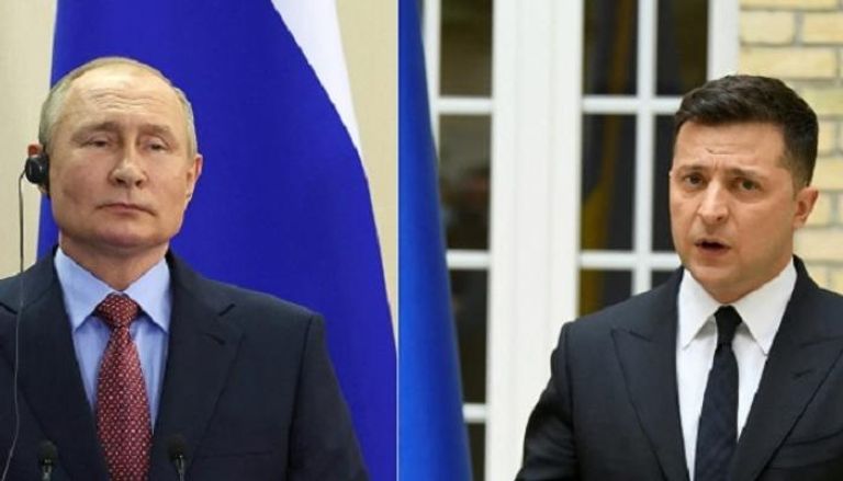 الرئيسان الروسي والأوكراني - أ.ف.ب