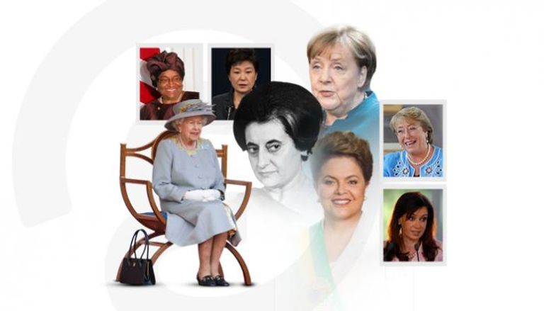أشهر نساء حكمن العالم
