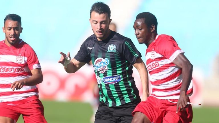 مستقبل سليمان ضد النادي الإفريقي الترجي التونسي