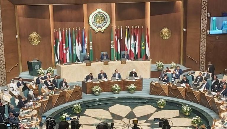 اجتماع وزراء الخارجية العرب خلال جلسة اليوم 