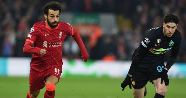 ليفربول وإنتر محمد صلاح ضد إنتر