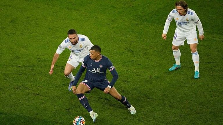 باريس والريال ريال مدريد وباريس سان جيرمان