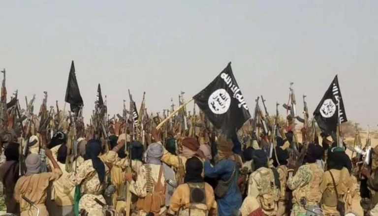 عناصر من تنظيم داعش الإرهابي 