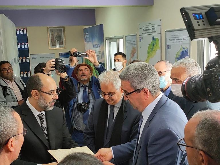 لحظة إطلاق النظام الجديد