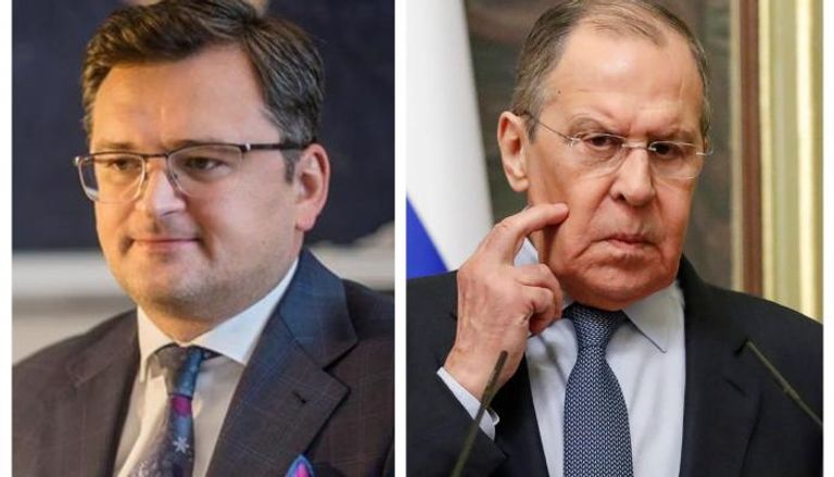 وزيرا خارجية روسيا وأوكرانيا
