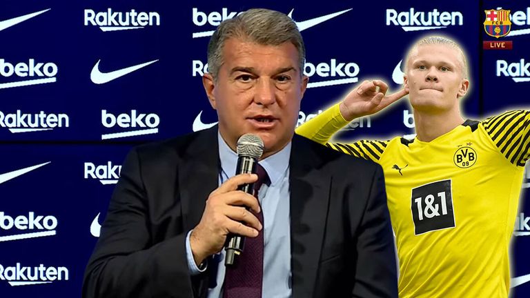 لابورتا وهالاند إيرلينج هالاند