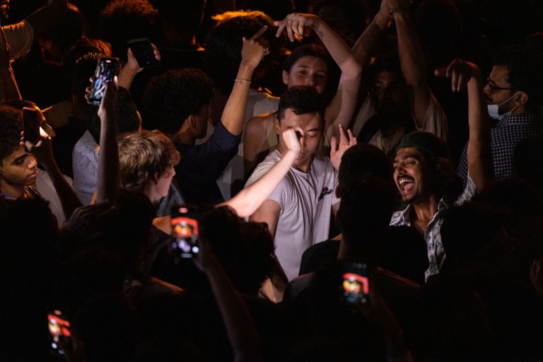 جانب من العرض الموسيقي