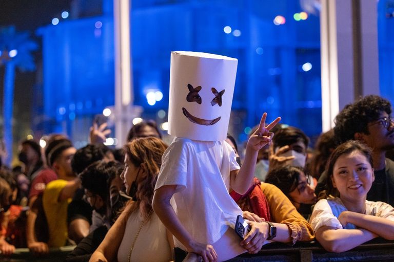 جانب من العرض الموسيقي