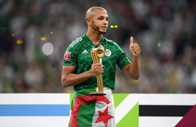 ياسين براهيمي جمال بلماضي مدرب منتحب الجزائر