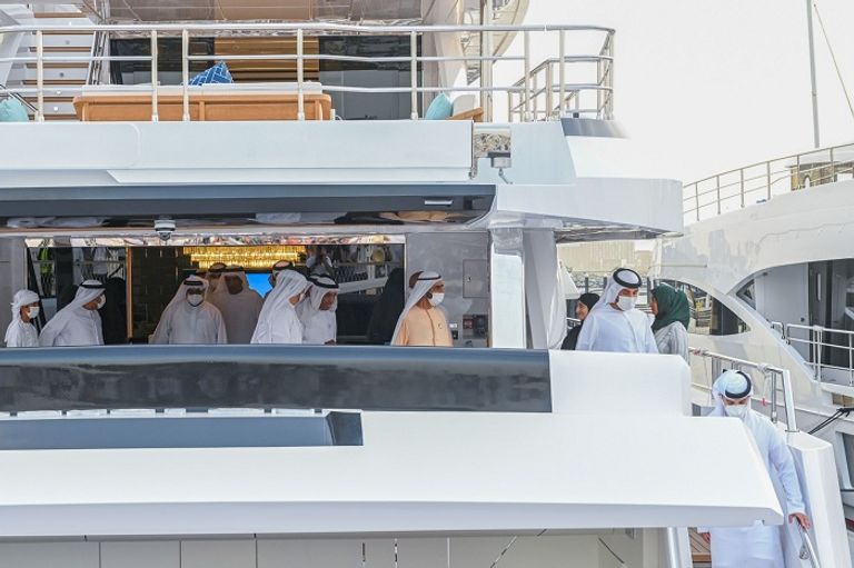 400 علامة تجارية بمعرض دبي الدولي للقوارب