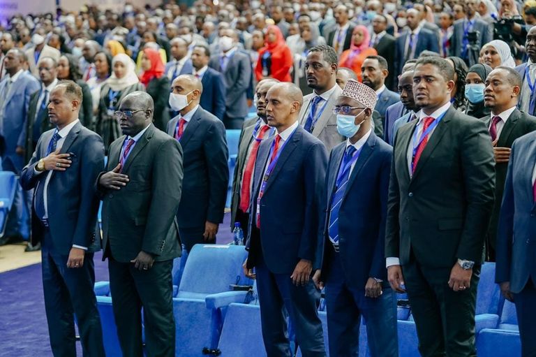 جانب من افتتاح المؤتمر الأول لحزب الازدهار الحاكم بإثيوبيا