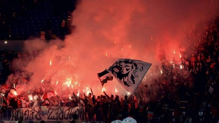 جماهير النجم الترجي ضد النجم الساحلي